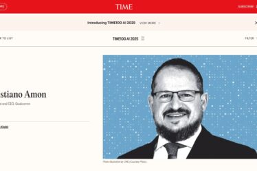 Cristiano Amon: brasileiro entre líderes de IA da Time