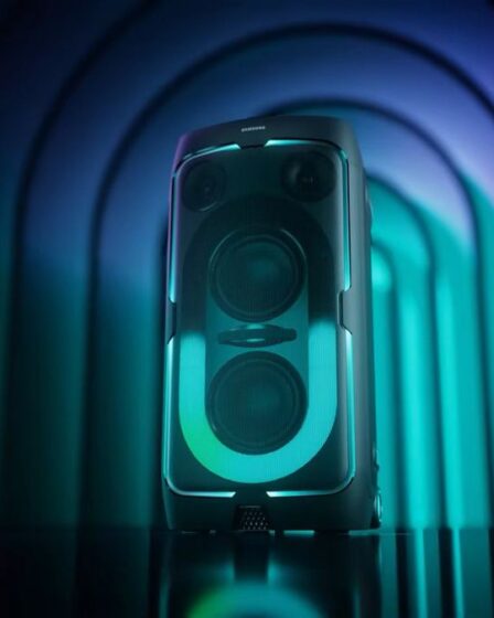 Nova caixa de som gigante da Samsung tem bateria para 18h de